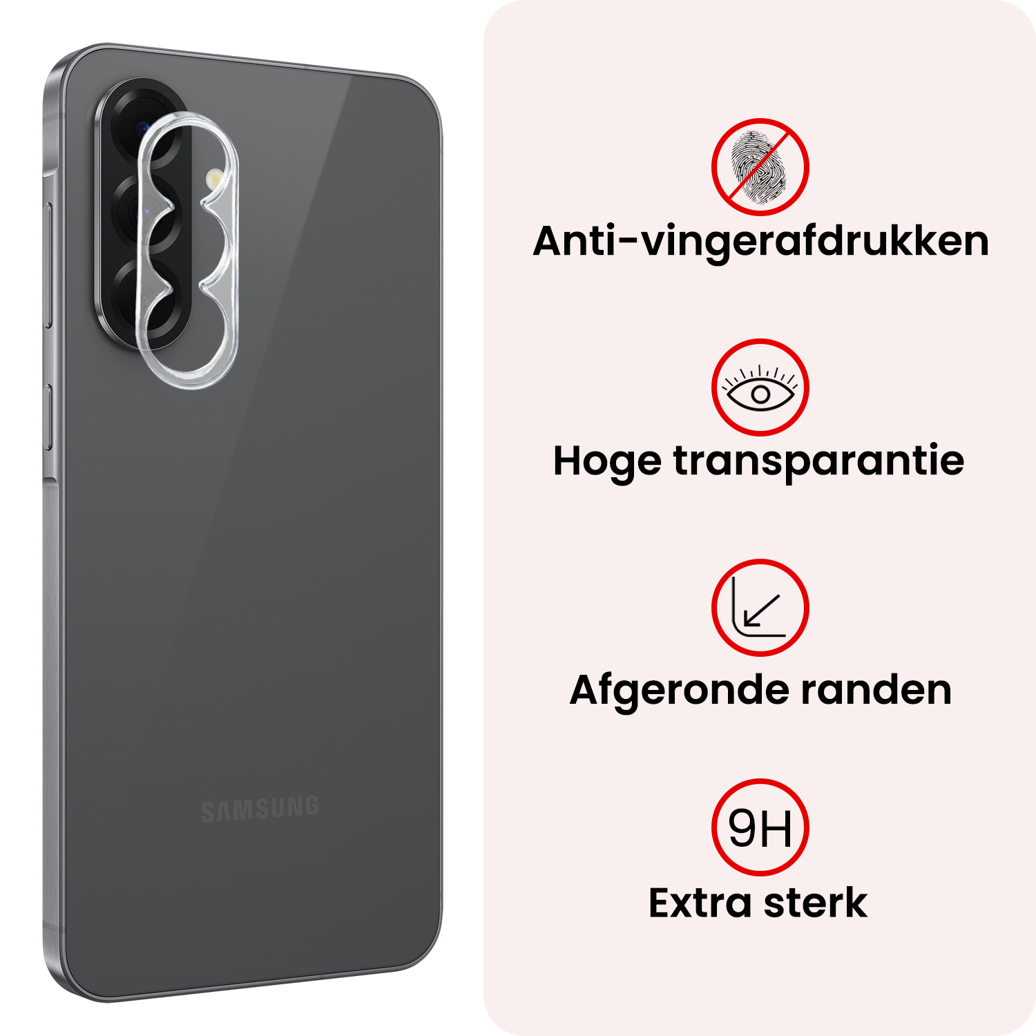 NoXx NoXx Samsung Galaxy A37 Camera Screenprotector