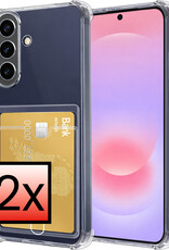 NoXx NoXx Samsung Galaxy A37 Hoesje Pashouder - 2 PACK