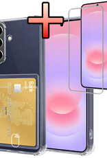 NoXx NoXx Samsung Galaxy A37 Hoesje Pashouder Met Screenprotector