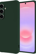 NoXx NoXx Samsung Galaxy A37 Hoesje Siliconen - Donkergroen