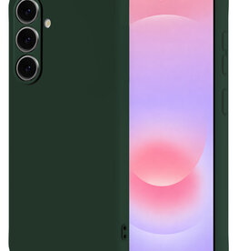 NoXx NoXx Samsung Galaxy A37 Hoesje Siliconen - Donkergroen