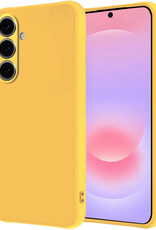 NoXx NoXx Samsung Galaxy A37 Hoesje Siliconen - Geel