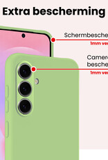 NoXx NoXx Samsung Galaxy A37 Hoesje Siliconen - Groen