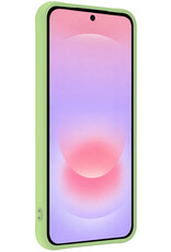 NoXx NoXx Samsung Galaxy A37 Hoesje Siliconen - Groen