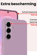 NoXx NoXx Samsung Galaxy A37 Hoesje Siliconen - Lila