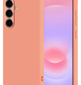 NoXx NoXx Samsung Galaxy A37 Hoesje Siliconen - Perzik