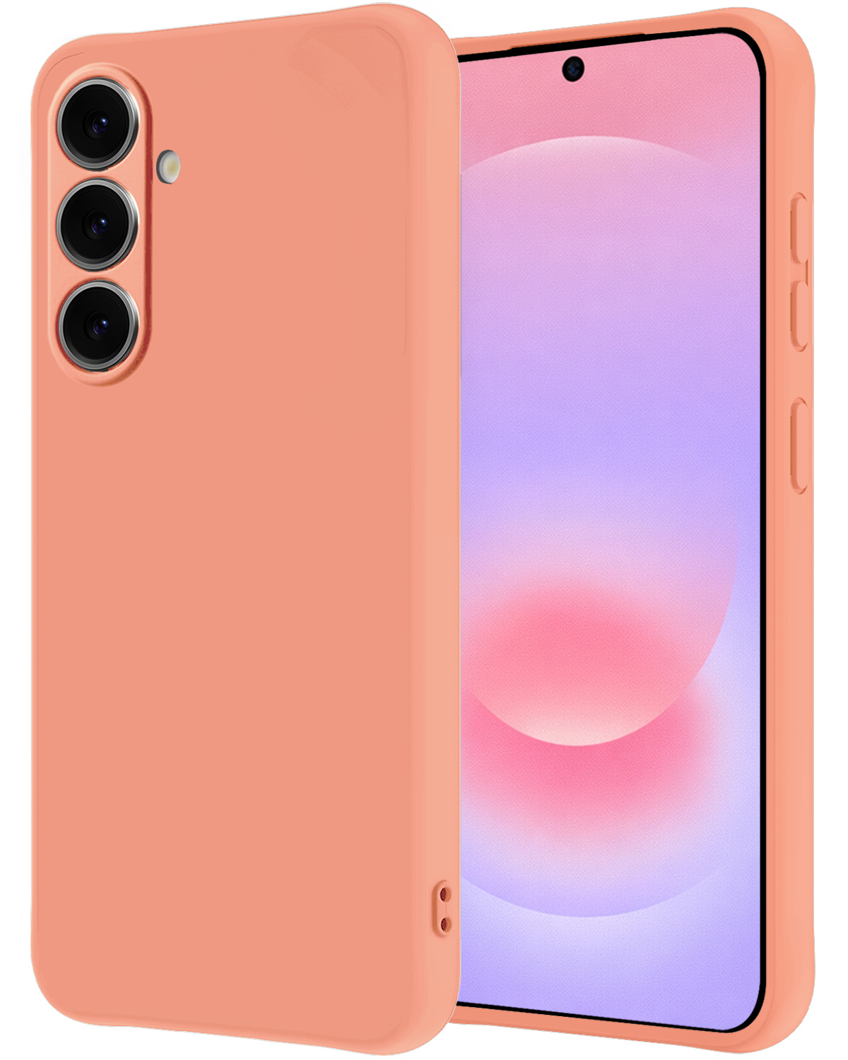 NoXx NoXx Samsung Galaxy A37 Hoesje Siliconen - Perzik