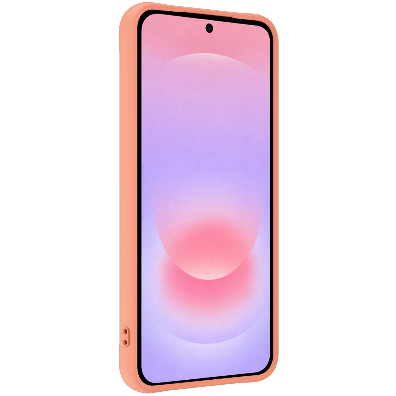 NoXx NoXx Samsung Galaxy A37 Hoesje Siliconen - Perzik