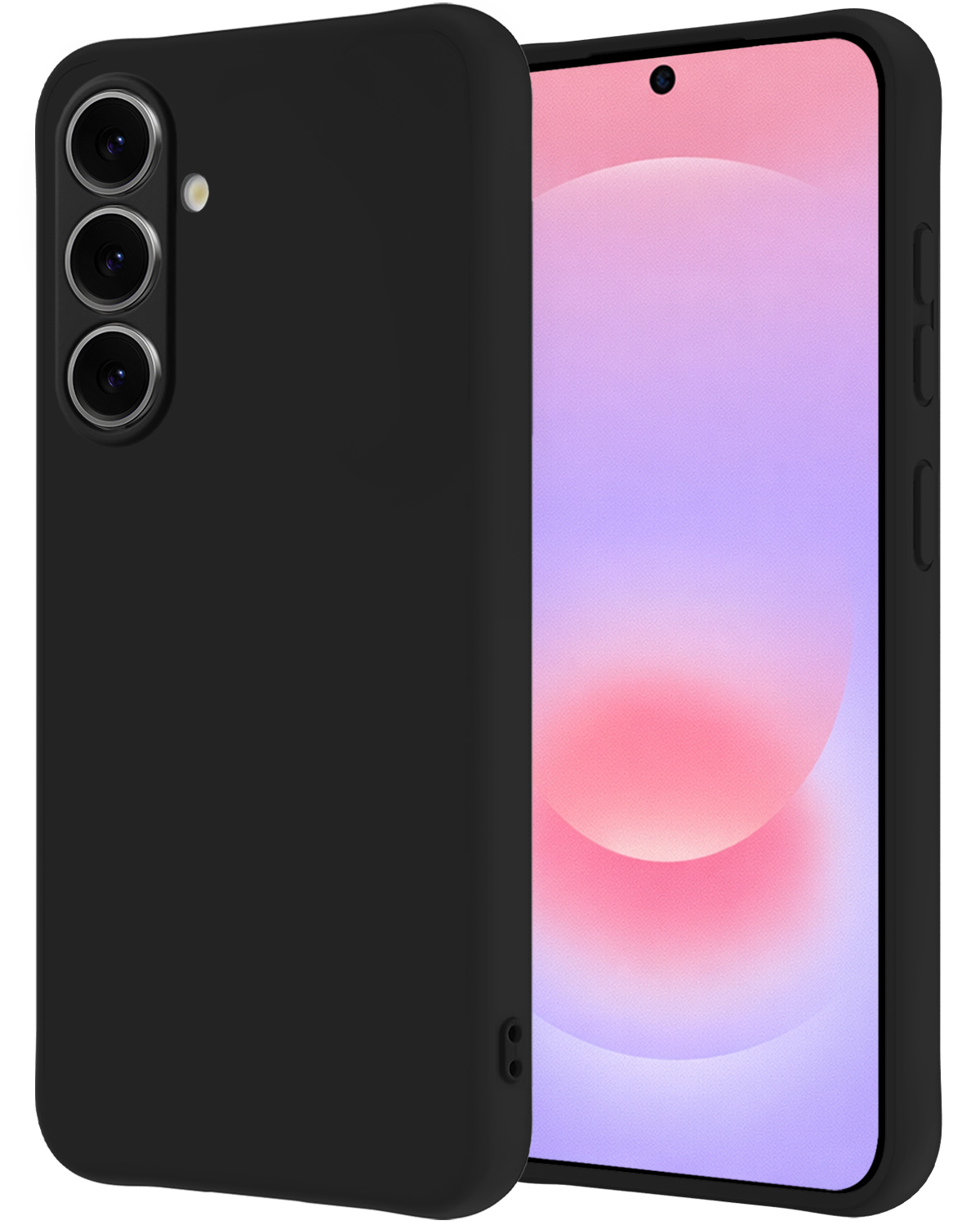 NoXx NoXx Samsung Galaxy A37 Hoesje Siliconen - Zwart