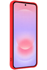 NoXx NoXx Samsung Galaxy A37 Hoesje Siliconen - Rood - 2 PACK