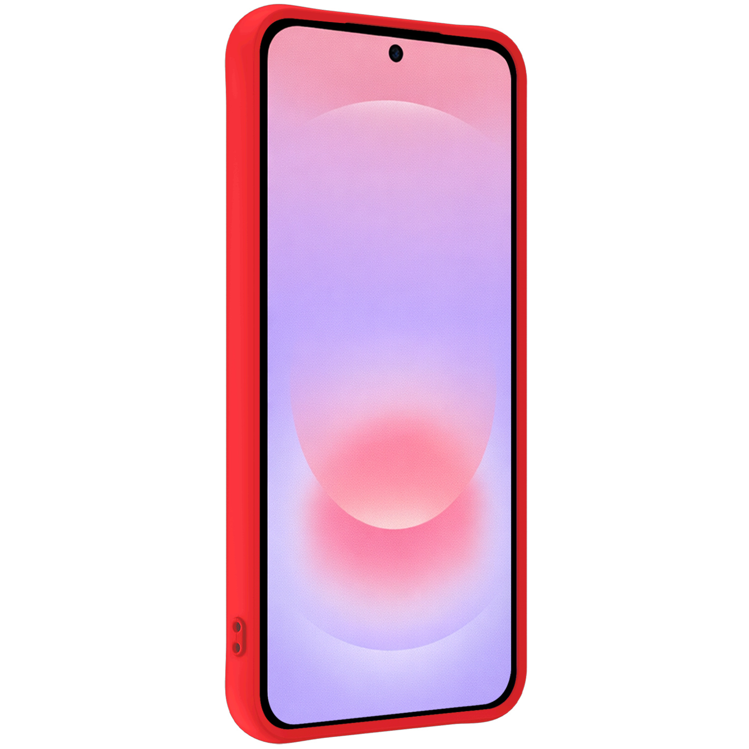 NoXx NoXx Samsung Galaxy A37 Hoesje Siliconen - Rood - 2 PACK