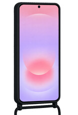 NoXx NoXx Samsung Galaxy A37 Hoesje Pashouder met Koord - Zwart - 2 PACK