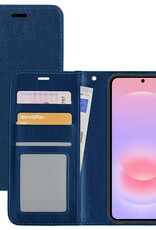 NoXx NoXx Samsung Galaxy A37 Hoesje Bookcase - Donkerblauw