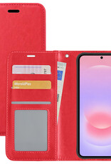 NoXx NoXx Samsung Galaxy A37 Hoesje Bookcase - Rood