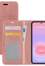 NoXx NoXx Samsung Galaxy A37 Hoesje Bookcase - Rose Goud