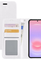 NoXx NoXx Samsung Galaxy A37 Hoesje Bookcase - Wit