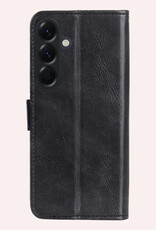 NoXx NoXx Samsung Galaxy A37 Hoesje Bookcase Met 2x Screenprotector - Zwart