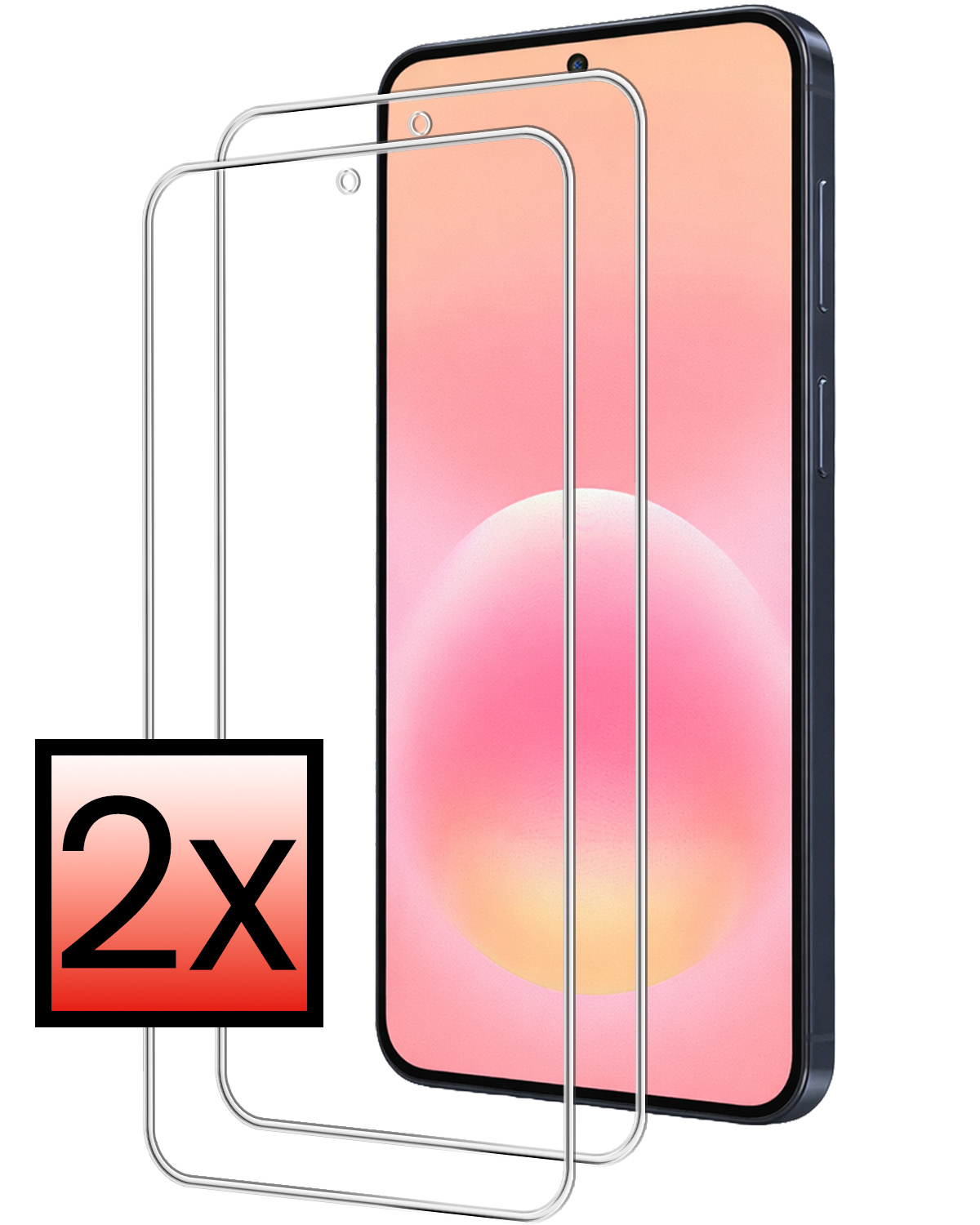 NoXx NoXx Samsung Galaxy A57 Screenprotector Glas - 2 PACK