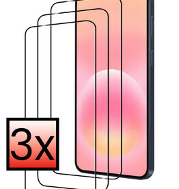 NoXx NoXx Samsung Galaxy A57 Screenprotector Glas Full Cover - 3 PACK