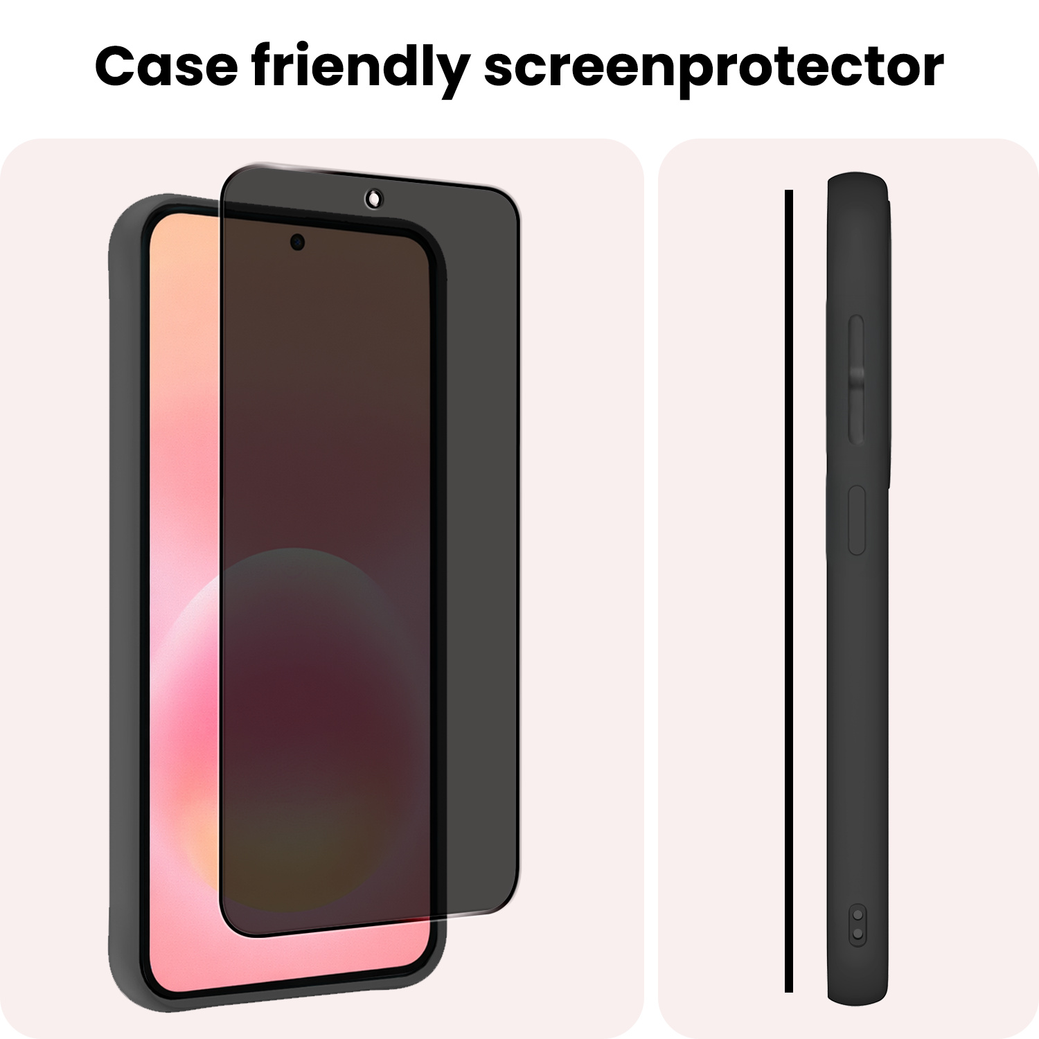 NoXx NoXx Samsung Galaxy A57 Screenprotector Glas Privacy - 2 PACK