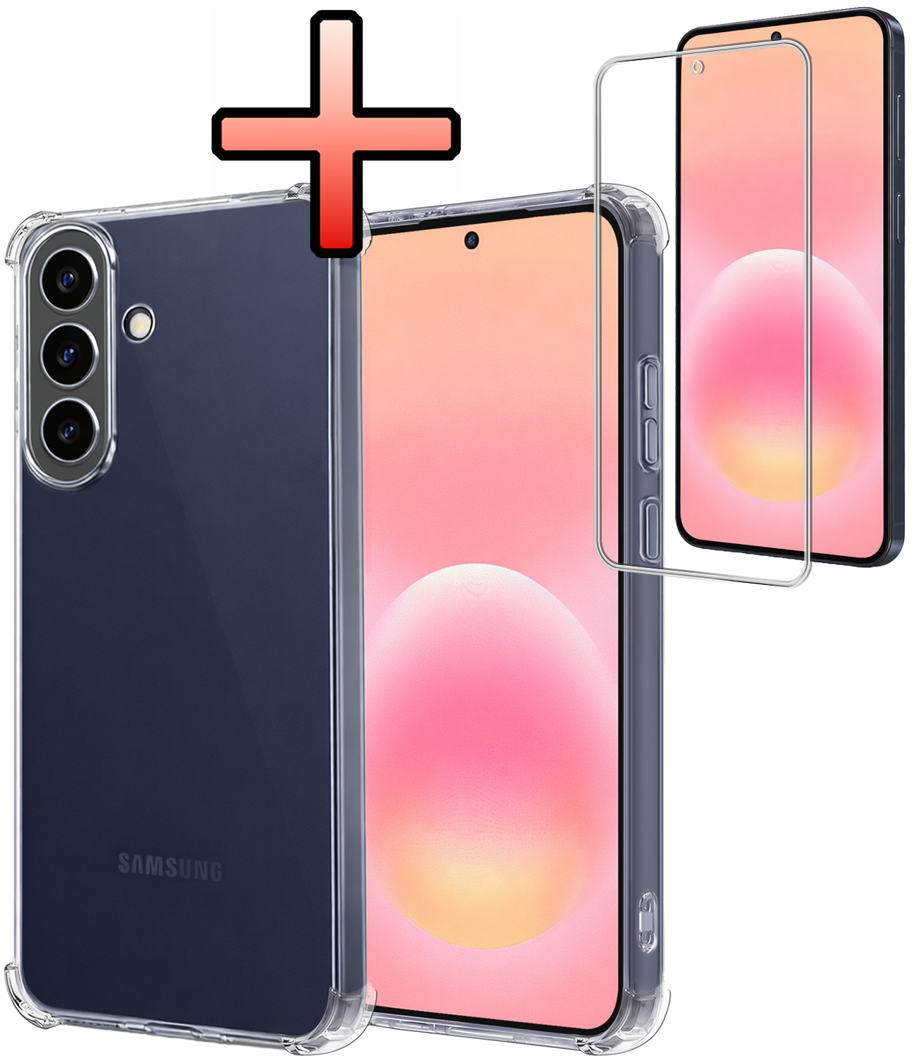 NoXx NoXx Samsung Galaxy A57 Hoesje Shockproof Met Screenprotector