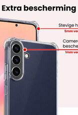 NoXx NoXx Samsung Galaxy A57 Hoesje Shockproof Met 2x Screenprotector