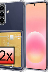 NoXx NoXx Samsung Galaxy A57 Hoesje Pashouder - 2 PACK