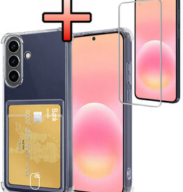 NoXx NoXx Samsung Galaxy A57 Hoesje Pashouder Met Screenprotector