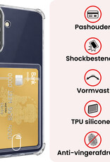 NoXx NoXx Samsung Galaxy A57 Hoesje Pashouder Met 2x Screenprotector