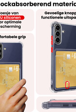 NoXx NoXx Samsung Galaxy A57 Hoesje Pashouder Met 2x Screenprotector