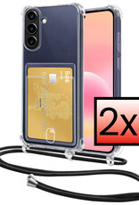 NoXx NoXx Samsung Galaxy A57 Hoesje Pashouder met Koord - 2 PACK