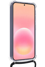 NoXx NoXx Samsung Galaxy A57 Hoesje Pashouder met Koord Met Screenprotector