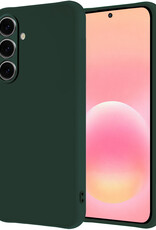 NoXx NoXx Samsung Galaxy A57 Hoesje Siliconen - Donkergroen