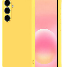 NoXx NoXx Samsung Galaxy A57 Hoesje Siliconen - Geel