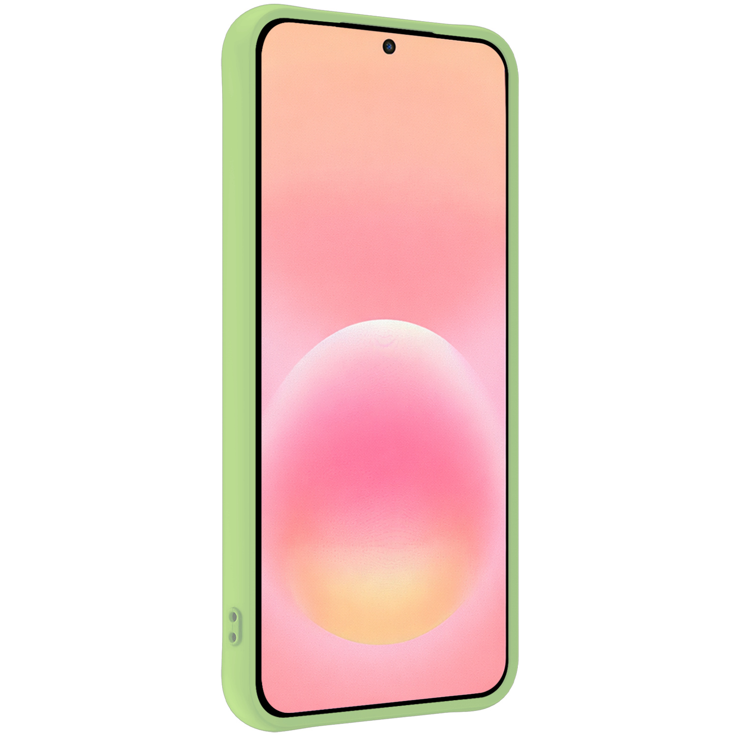 NoXx NoXx Samsung Galaxy A57 Hoesje Siliconen - Groen