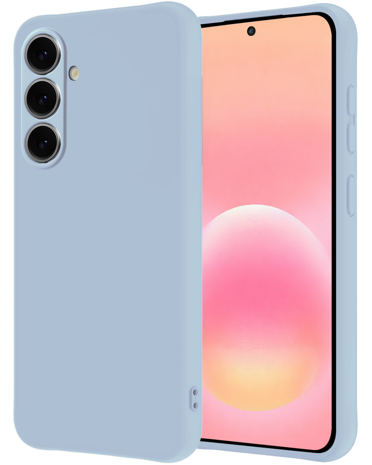 NoXx NoXx Samsung Galaxy A57 Hoesje Siliconen - Lichtblauw