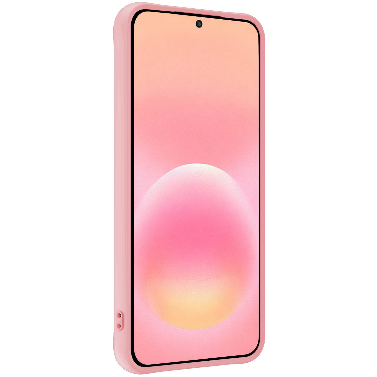 NoXx NoXx Samsung Galaxy A57 Hoesje Siliconen - Lichtroze