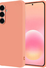 NoXx NoXx Samsung Galaxy A57 Hoesje Siliconen - Perzik