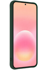 NoXx NoXx Samsung Galaxy A57 Hoesje Siliconen - Donkergroen - 2 PACK