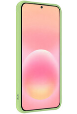 NoXx NoXx Samsung Galaxy A57 Hoesje Siliconen - Groen - 2 PACK