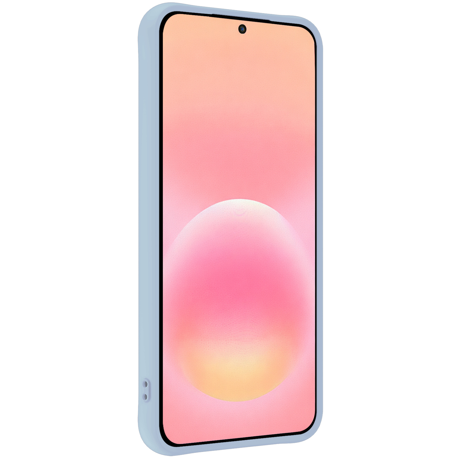 NoXx NoXx Samsung Galaxy A57 Hoesje Siliconen - Lichtblauw - 2 PACK