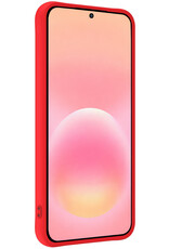NoXx NoXx Samsung Galaxy A57 Hoesje Siliconen - Rood - 2 PACK