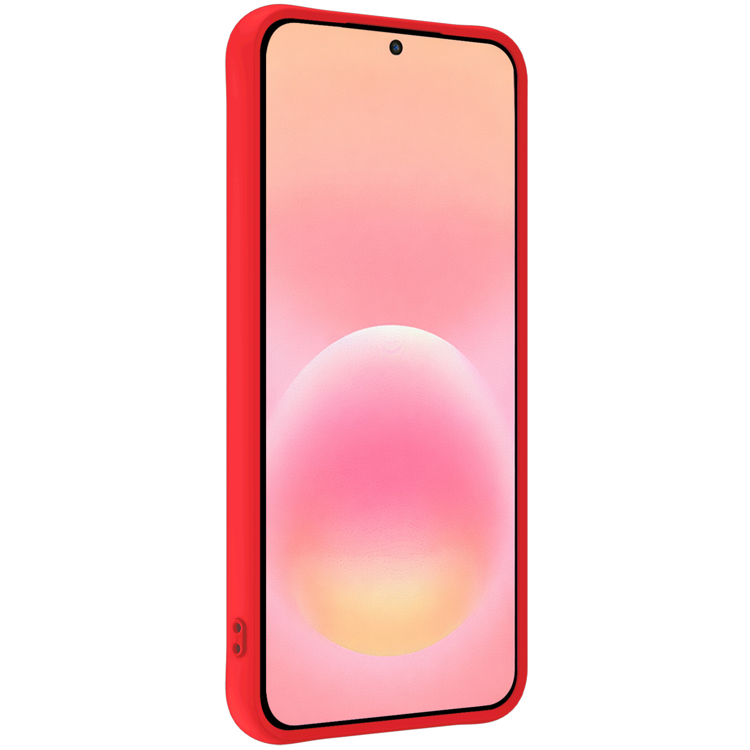 NoXx NoXx Samsung Galaxy A57 Hoesje Siliconen - Rood - 2 PACK