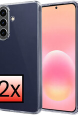 NoXx NoXx Samsung Galaxy A57 Hoesje Siliconen - Transparant - 2 PACK