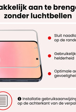 NoXx NoXx Samsung Galaxy A57 Hoesje Pashouder met Koord Met 2x Screenprotector - Aubergine