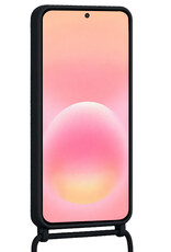 NoXx NoXx Samsung Galaxy A57 Hoesje Pashouder met Koord - Zwart - 2 PACK