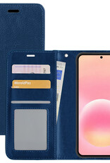 NoXx NoXx Samsung Galaxy A57 Hoesje Bookcase - Donkerblauw