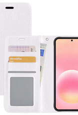 NoXx NoXx Samsung Galaxy A57 Hoesje Bookcase - Wit