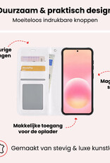 NoXx NoXx Samsung Galaxy A57 Hoesje Bookcase - Wit