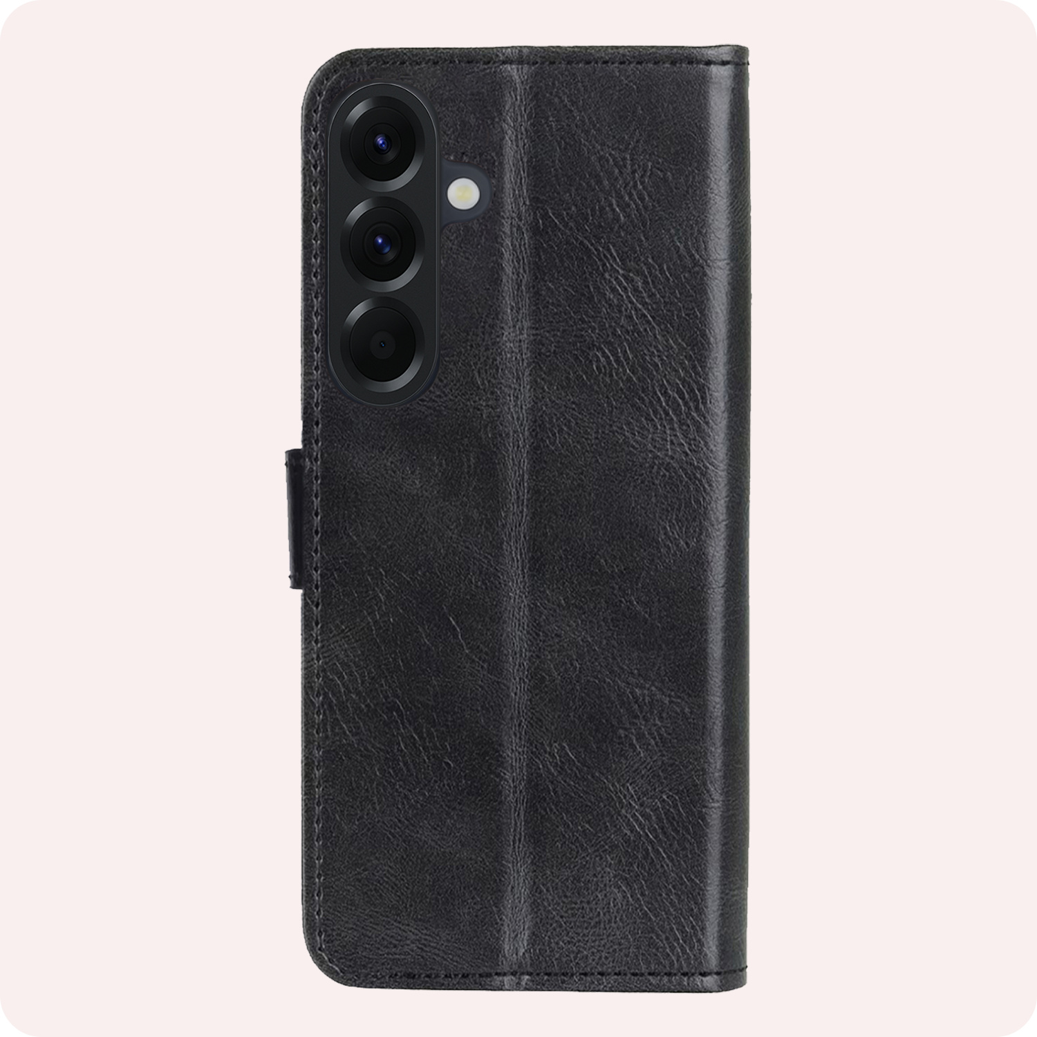 NoXx NoXx Samsung Galaxy A57 Hoesje Bookcase Met Screenprotector - Zwart